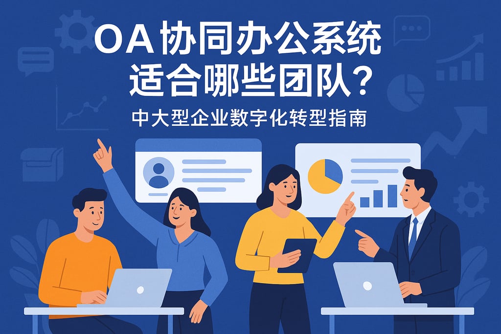 OA协同办公系统适合哪些团队？中大型企业数字化转型指南"